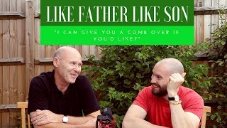 GOING BALD quotLike father like sonquot  Baldcafe Podcast episode 3 [upl. by Llien]