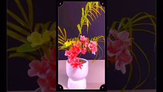 flowerarrangement flowers Pink Japanese Azalea Flower Arrangement Ideas [upl. by Ataynek]