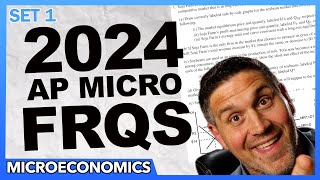 2024 AP Micro FRQ Answers Set 1 [upl. by Konopka785]