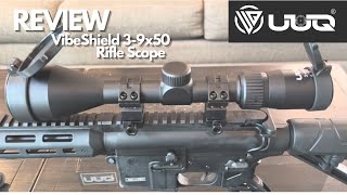 UUQ VibeShield 39x50 Rifle Scope [upl. by Tnomed219]