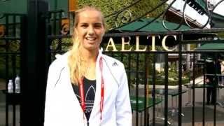 Arantxa Rus Wimbledon video diary throughout The 2012 Championships [upl. by Petracca]