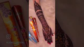 Kashees Singature Cone Mehndi [upl. by Haidebez]