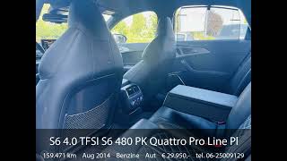 Audi S6 40 TFSI S6 480 PK Quattro Pro Line Plus Full options [upl. by Leuams]