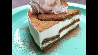 cheese caketiramisu Your new quotfavoritequot recipe no bake [upl. by Aliuqaj938]