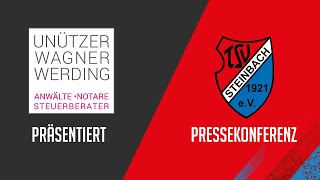 Pressekonferenz TSV Steinbach Haiger  TSV Schott Mainz  Kanzlei UWW [upl. by Kynan]