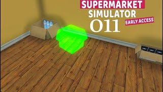 Endlich ein Lager 💲 Supermarket Simulator I 011 [upl. by Conny634]