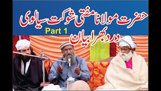 Allama Mufti Shokat Sialvi latest beyan part 1 2024 [upl. by Imugem]