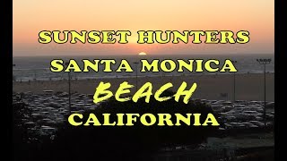 Sunset Hunters at Santa Monica California Beach  Things To Do in Santa Monica [upl. by Berck464]