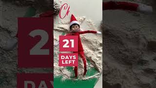 🎄 21 Days Until Christmas The Elf is Watchin 👀✨Countdown to Christmas Day 21 🎅  Elf on the Shelf [upl. by Nilecoj]