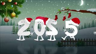 Wish You A HAPPY NEW YEAR 2025 Goodbye 2024 Welcome 2025 [upl. by Endys]