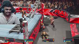 Liv Morgan Vs Rhea Replay Vs Asuka Vs Alexa Bliss On WWE 2K24 With Facecam Reaction Full Match [upl. by Ramey]