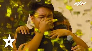 See WHY An UNEXPECTED GOLDEN BUZZER AUDITION Sent Shadow Ace Puppet Group To The Semi Finals [upl. by Gracye]