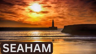 Seaham  County Durham by Drone [upl. by Enilram]