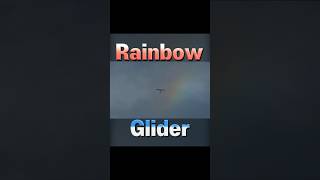 Glider with Rainbow [upl. by Icul]