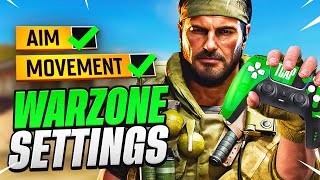 Best Controller Settings for Warzone Black Ops 6 Improve Aim  Movement [upl. by Cerracchio]