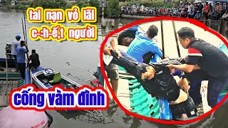 tai nạn chết người vỏ lãi va vào trụ cống vàm đình ngày 4112024 [upl. by Annaig]