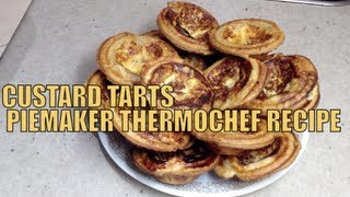 Custard Tarts In a Piemaker Thermochef Video Recipe cheekyricho [upl. by Nawk879]