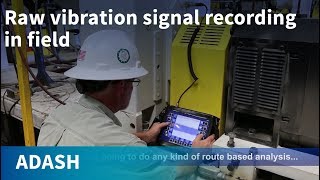 Adash  Recording module in VA3 and VA4 vibration signal recording [upl. by Goldshell911]