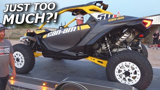 We bought a 2024 Can Am Maverick R IN DEPTH ride and review [upl. by Atirahs]