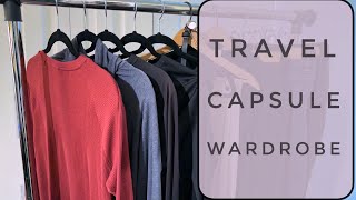 How to pack a Travel Capsule Wardrobe  Fall Edition [upl. by Chancelor]