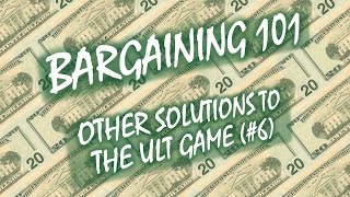 Bargaining 101 6 Other Solutions to the Ultimatum Game [upl. by Annyl]