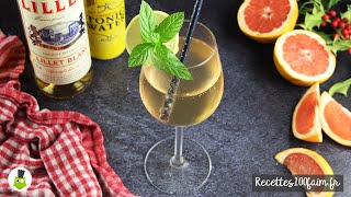 Cocktail Lillet tonic au pamplemousse [upl. by Liu]