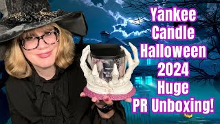 Yankee Candle Halloween 2024 Huge PR Unboxing [upl. by Aicelav]