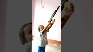 AK47 GUN funny video  ak47 gun firing sound youtubeshorts shortvideo shorts youtube youtuber [upl. by Orson]