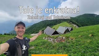 Tolminski Kuk iz Tolmina  Tolminska korita  planina Razor  izleti po Sloveniji [upl. by Eirene25]