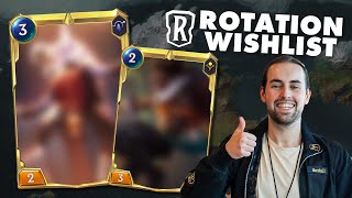 Marshalls August 2024 Rotation Wishlist  Legends of Runeterra [upl. by Elburr]