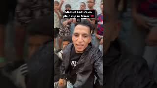 Maes et Lartiste en plein clip au Maroc 🇲🇦🎥⏳ maes lartiste exclu shorts [upl. by Kleon]