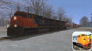 Trainz 2 review CP GP9 1550 [upl. by Srevart]