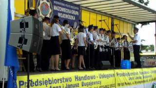 Orkiestra Dęta OSP Glinojeck  Międzynarodowe Stowarzyszenie Policji Płońsk 2009 [upl. by Pacifa995]