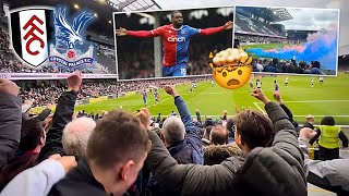 FULHAM 11 CRYSTAL PALACE VLOG 2324 SCHLUPP SCORES 87TH MINUTE LONG RANGE SCORCHER🤯 [upl. by Eimar]