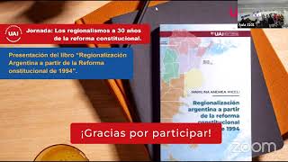 Los regionalismos a 30 años de la reforma constitucional [upl. by Leiba]