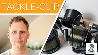 Angelschnur selbst richtig aufspulen  Anfängerfehler vermeiden l Tackle Clip l 2018 [upl. by Ynaffik]