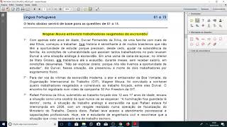 Prof Cassildo Souza  Resolução Prova Pref Nova Cruz  Comperve nível médio  Parte 01 [upl. by Newg]