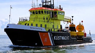 ⚓Kustwacht Betonningsvaartuig quotMs TERSCHELLINGquot 4K [upl. by Rotow]