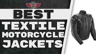 Best Textile Motorcycle Jackets 🏍 Complete Guide  Speedy Moto [upl. by Edithe]