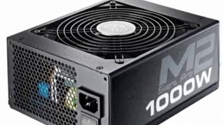 Cooler Master Silent Pro M2 1000w gaming  Modular power supply [upl. by Soelch]