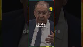 quotNous sommes parfaitement au courant de la présence en Ukraine de militaires de pays de lOtanquot [upl. by Ashien]