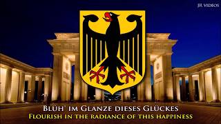 National Anthem of Germany DEEN lyrics  Deutsche Nationalhymne [upl. by Heringer]