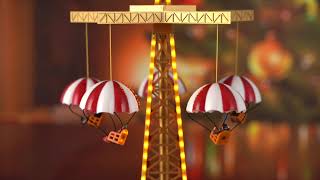 90th Anniversary Collection  Animated amp Musical Worlds Fair Parachute Ride [upl. by Brodie]