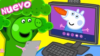 Los Cuentos de Peppa la Cerdita  Videollamada  NUEVOS Episodios de Peppa Pig [upl. by Jelene]