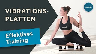 Wie wirken Vibrationsplatten  Welche Trainingsziele kann ich erreichen  Skandika Vibration Plate [upl. by Herc]