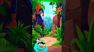 Spiderman vs mini wood fightshortsfeed shortsvideo youtube youtubeshorts ytshorts ytshort [upl. by Aicnatsnoc98]