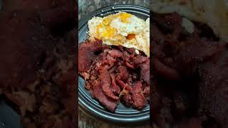 👀 6 Eggs amp 15 Pounds Of Hemplers Bacon Cast Iron Carnivore Meal [upl. by Rizzo]