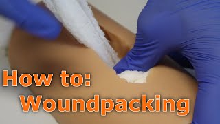 Woundpacking  Taktische Medizin 13 [upl. by Haraf]