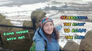 First snow this year in England amp everything about Darwen Tower in Lancashire Come inside with me [upl. by Sremlahc652]