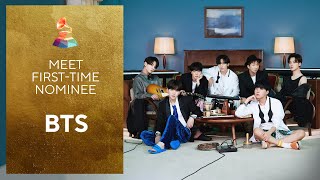 BTS  Meet The FirstTime GRAMMY Nominees [upl. by Natsirk]